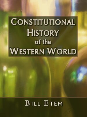 cover image of Constitutional History of the Western World